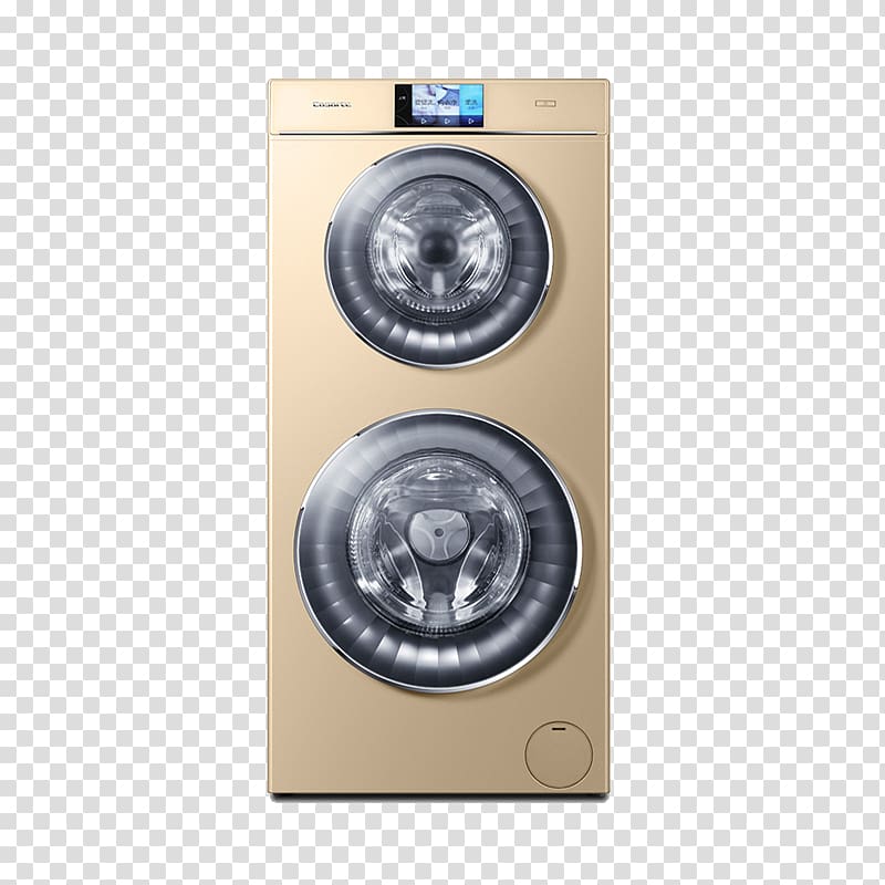 Washing machine Haier Home appliance Refrigerator, Intelligent household washing machine transparent background PNG clipart