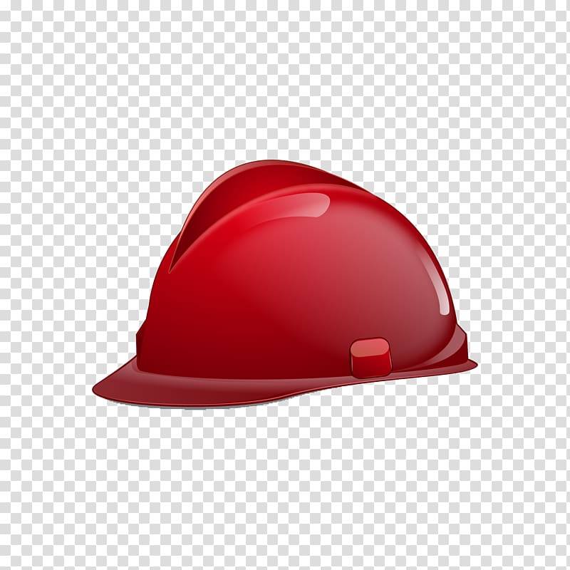Hard hat Red Helmet , Red helmet transparent background PNG clipart