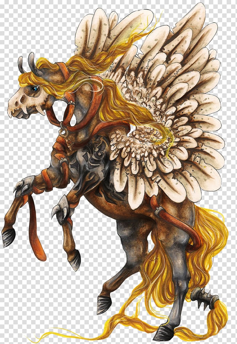 Horse Mythology Art Carnivora, disappear transparent background PNG clipart