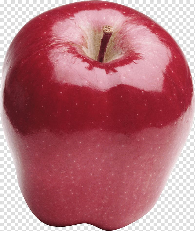 red apple fruit, Large Red Apple transparent background PNG clipart