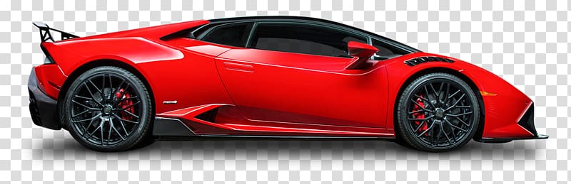 red Lamborghini Huracan, Car Spotify Take a Ride Louie Valentino, Red Lamborghini Huracan Sports Car transparent background PNG clipart