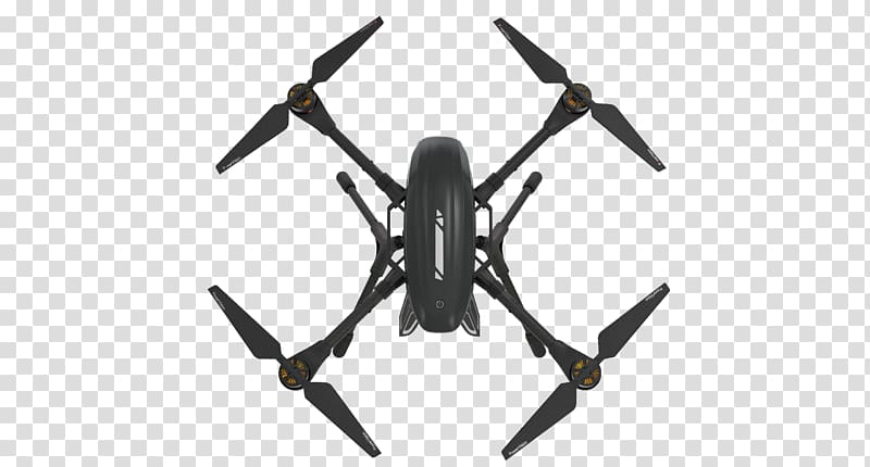 Mavic Pro Unmanned aerial vehicle Quadcopter DJI First-person view, aircraft transparent background PNG clipart