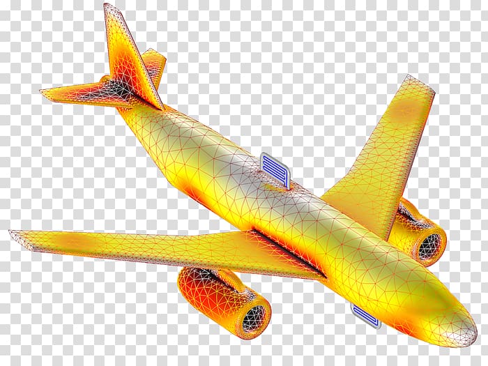 Airplane Aircraft design process COMSOL Multiphysics Fuselage, airplane toy transparent background PNG clipart