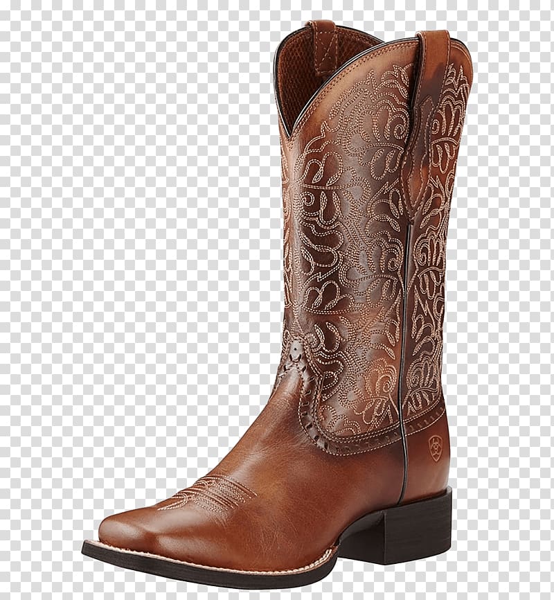 Cowboy boot Ariat Shoe, boot transparent background PNG clipart