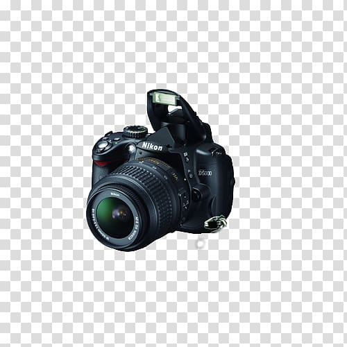 Nikon D5000 Nikon D90 Nikon D3000 Canon EF-S 18u201355mm lens Digital SLR, camera transparent background PNG clipart