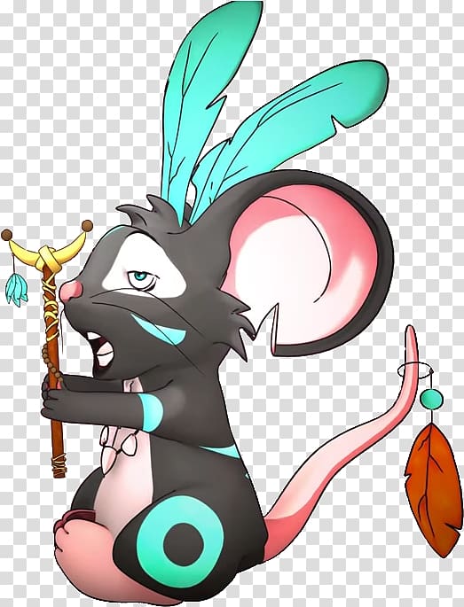 Transformice Television Fernsehserie Cartoon Shaman, rabbit transparent background PNG clipart