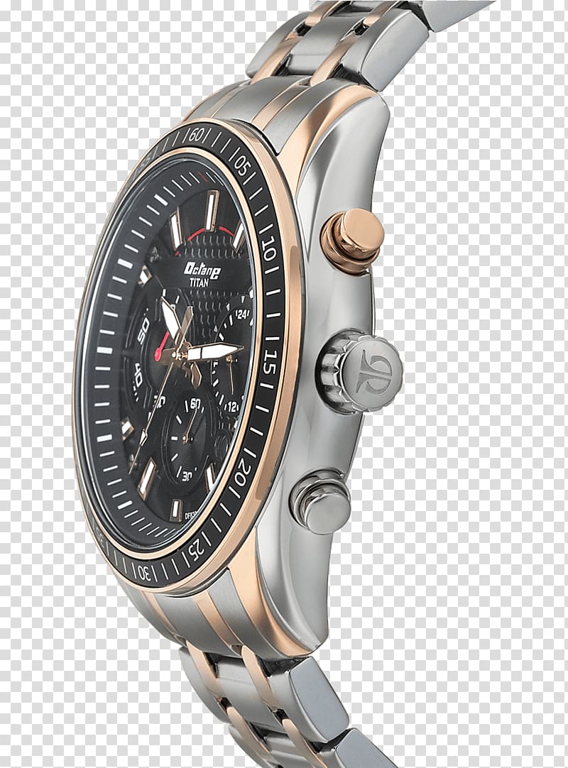 Watch Titan Company Strap Chronograph Titan Octane 90077, watch transparent background PNG clipart