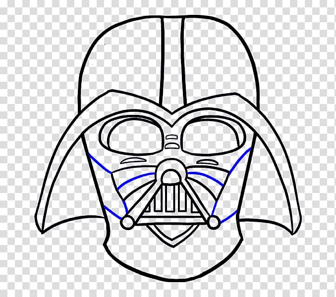 Anakin Skywalker Drawing Darth Maul Step Sketch, semicircle transparent background PNG clipart