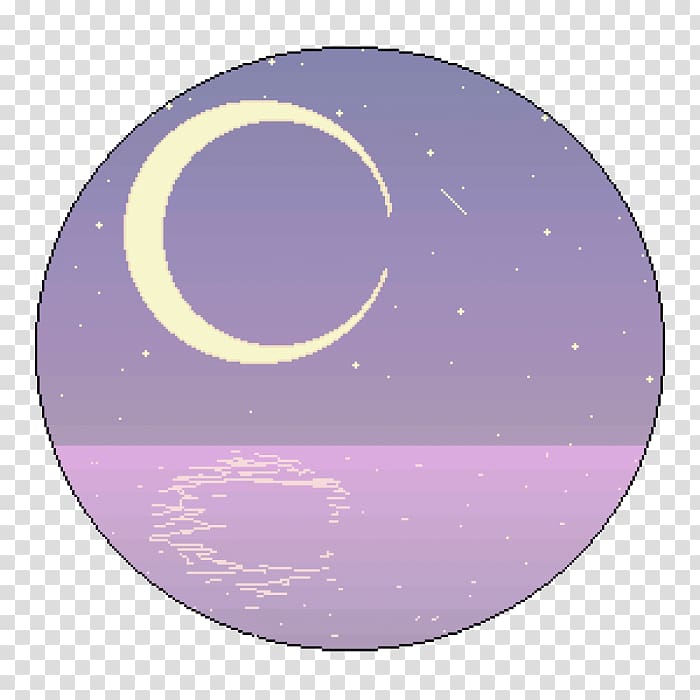 GIF Pixel art Desktop , full moon illustration transparent background PNG clipart