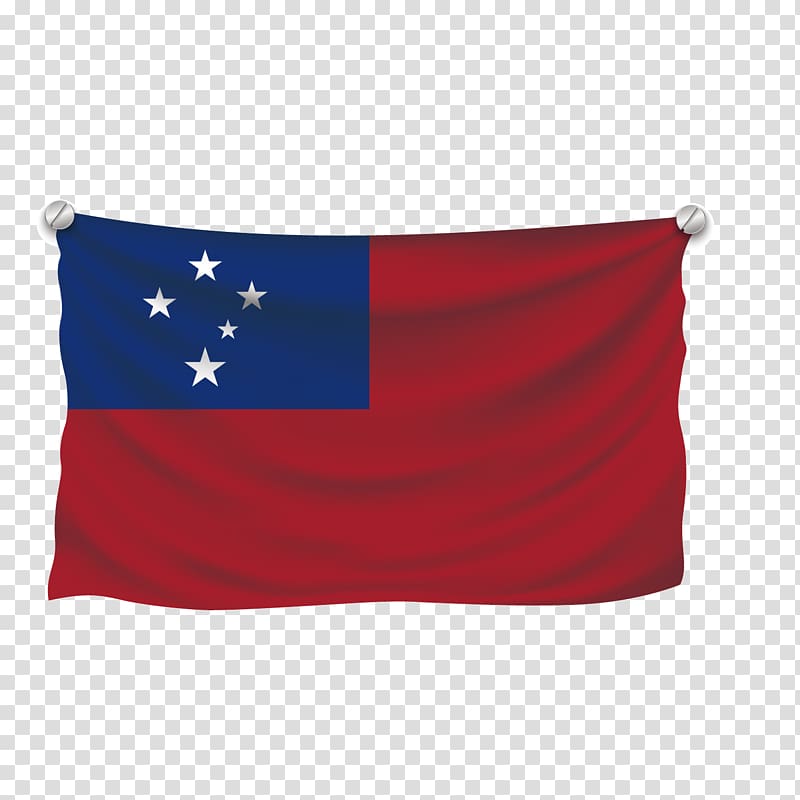 Flag Euclidean Icon, Flag Country Samoa transparent background PNG clipart