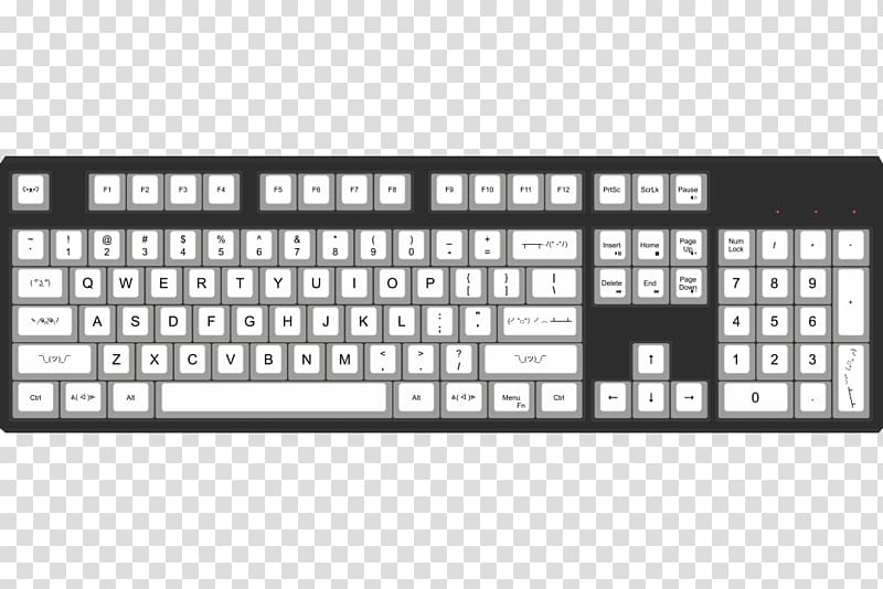 Computer keyboard Keycap Cherry Model M keyboard RGB color model, cherry transparent background PNG clipart