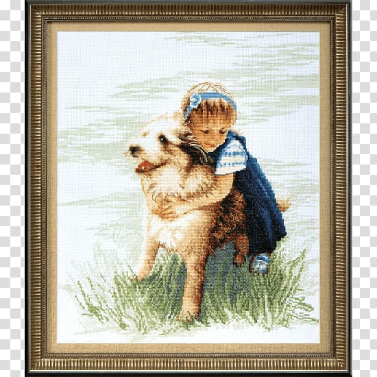 Cross-stitch Embroidery Rękodzieło Thread, fox cross stitch transparent background PNG clipart