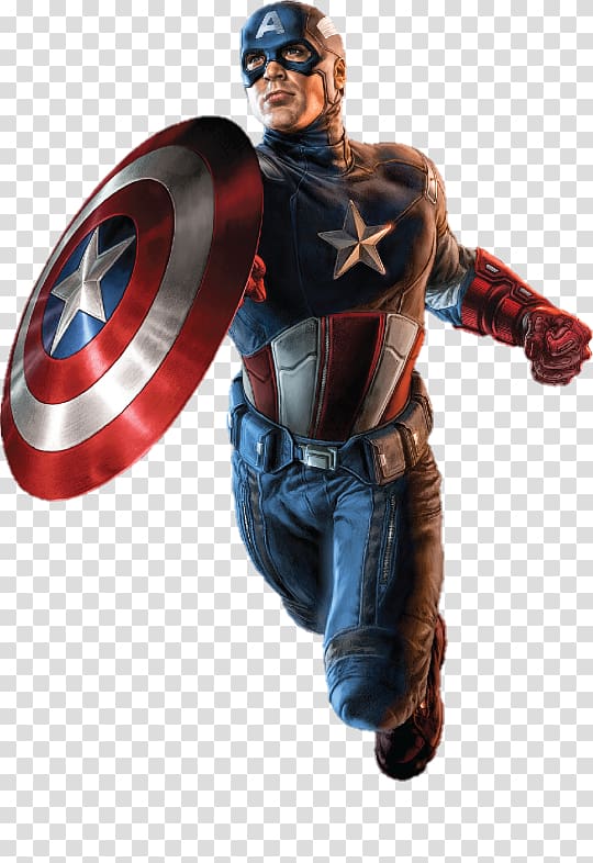 Captain America transparent background PNG clipart