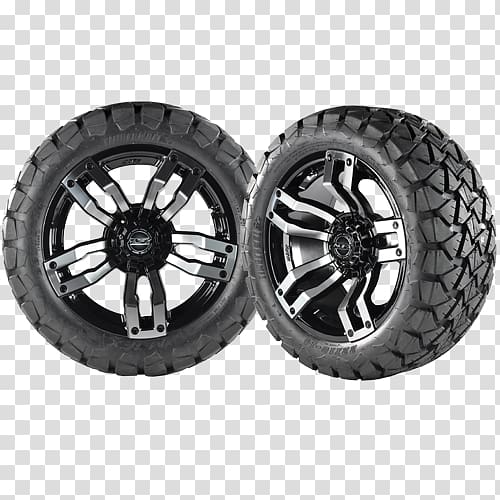 Tire Gray wolf Spoke Alloy wheel, automobile timber transparent background PNG clipart