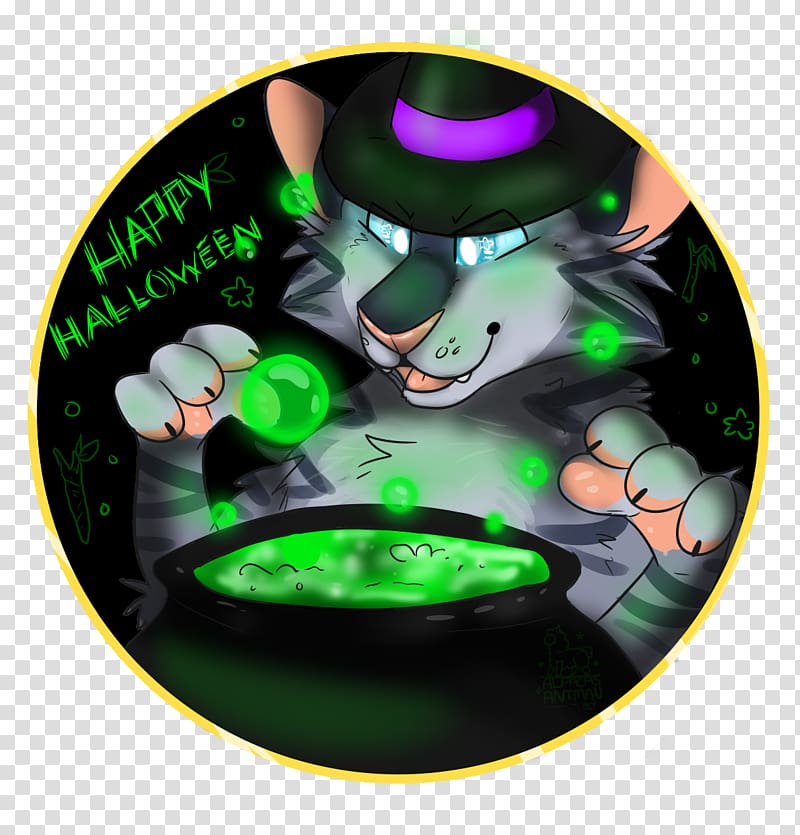 Green Pin Badges Cartoon Halloween, jayfeather transparent background PNG clipart
