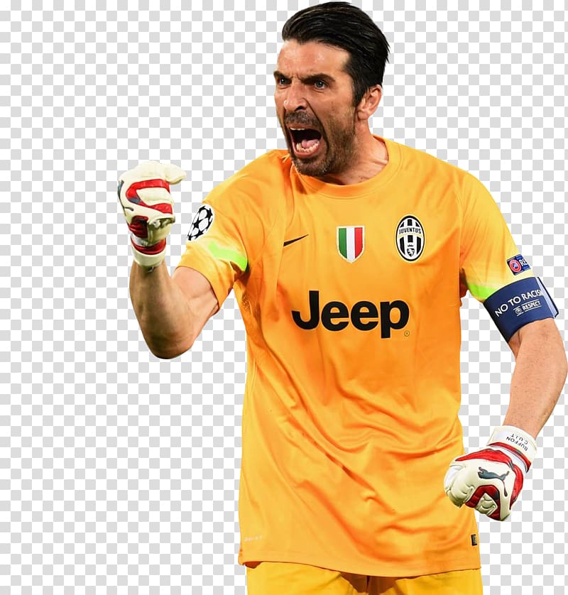 Gianluigi Buffon UEFA Euro 2016 Juventus F.C. Italy national football team Paris Saint-Germain F.C., football transparent background PNG clipart