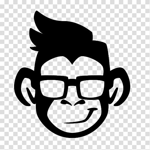 Chimpanzee Logo Monkey Ape, monkey transparent background PNG clipart