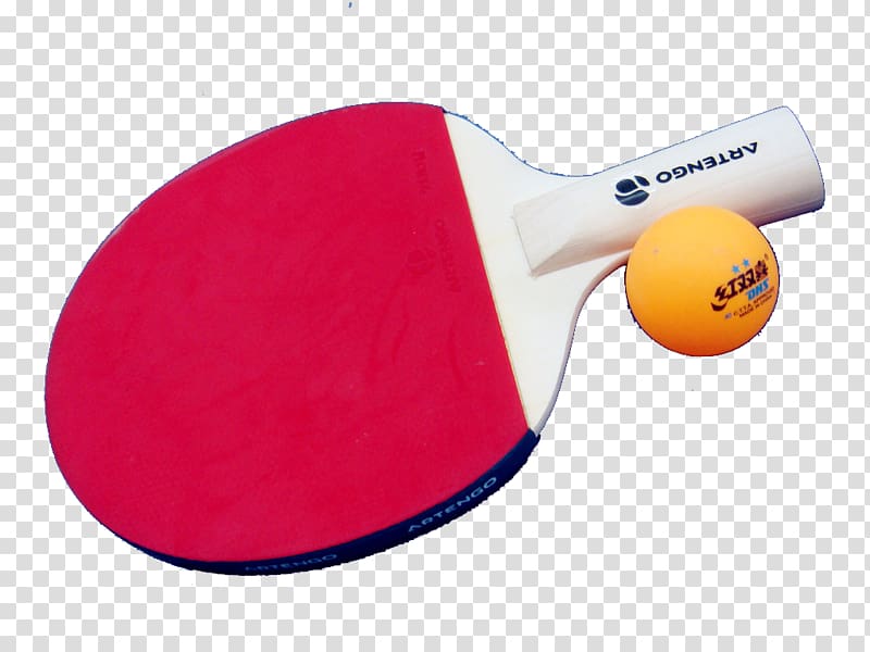 Table tennis racket, Ping pong paddle transparent background PNG clipart