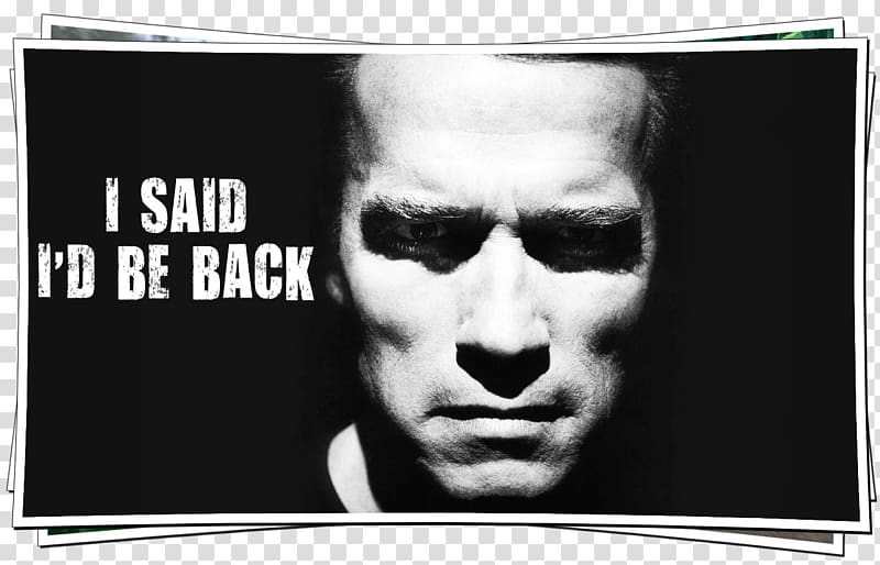 Arnold Schwarzenegger The Terminator YouTube I'll be back Actor, arnold schwarzenegger transparent background PNG clipart