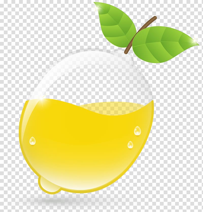 Juice Fruit Lemon , Creative lemon transparent background PNG clipart