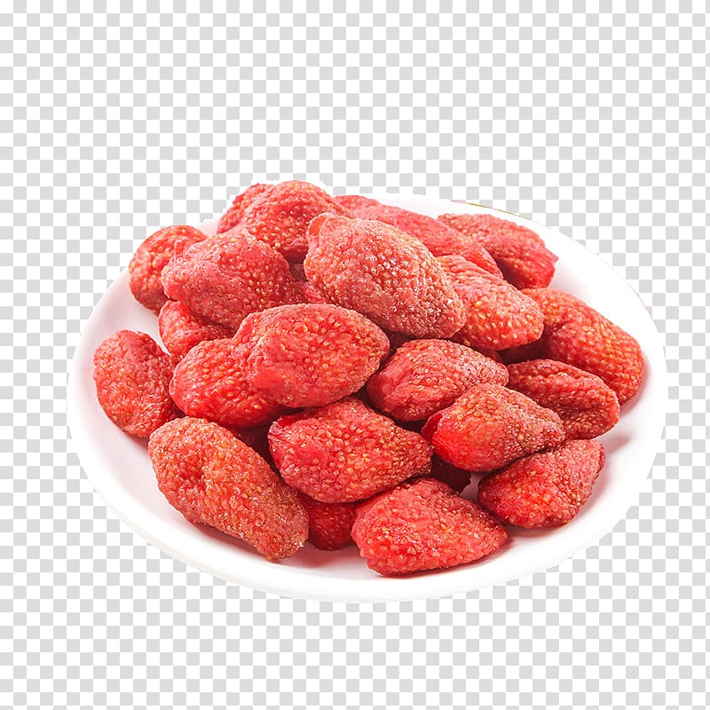 Crisp Strawberry Gelatin dessert Dried fruit Slice, Candied fruit dried fruit strawberry transparent background PNG clipart