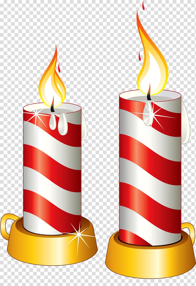 Light Candle Christmas , Christmas candles transparent background PNG clipart