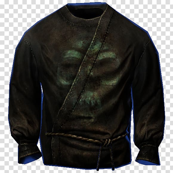 The Elder Scrolls V: Skyrim Robe Leather jacket Clothing Necromancy, others transparent background PNG clipart