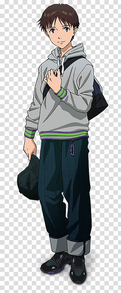 Shinji Ikari Asuka Langley Soryu Evangelion Anime Kaworu Nagisa, Anime transparent background PNG clipart