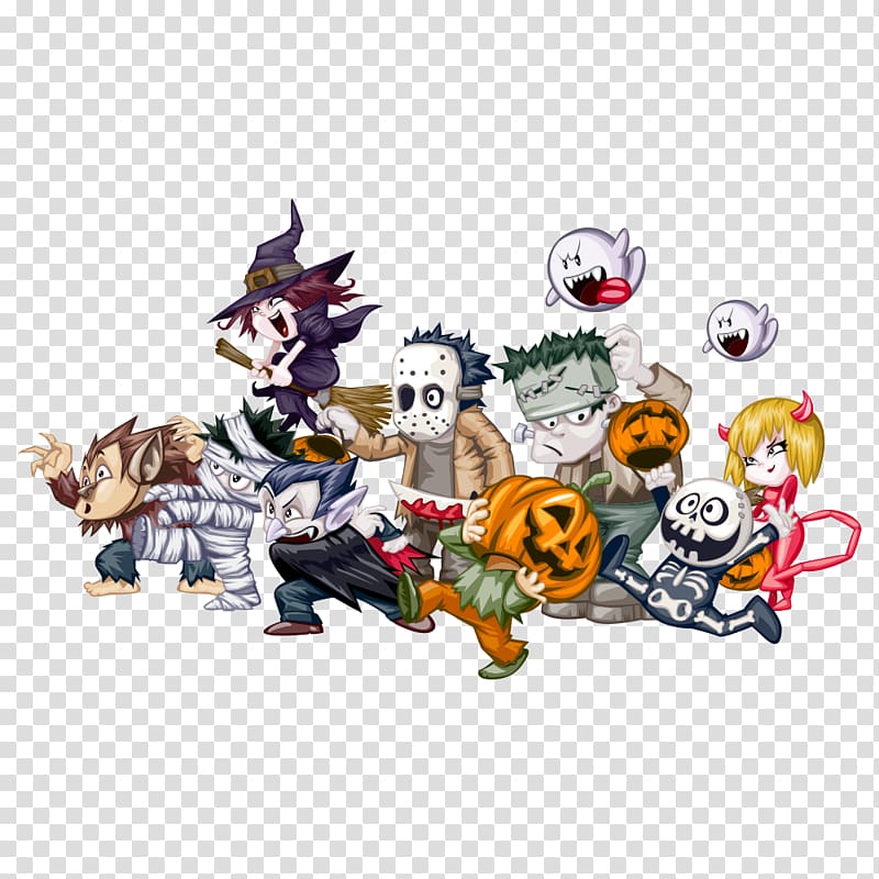 character Halloween , Calabaza Halloween Pumpkin, Halloween transparent background PNG clipart