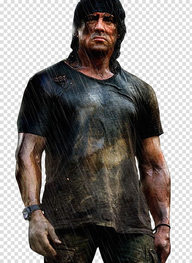 Sylvester Stallone , Sylvester Stallone John Rambo Film Desktop , rambo transparent background PNG clipart