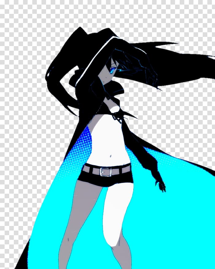 Black Rock Shooter Hatsune Miku Anime Mangaka, hatsune miku transparent background PNG clipart