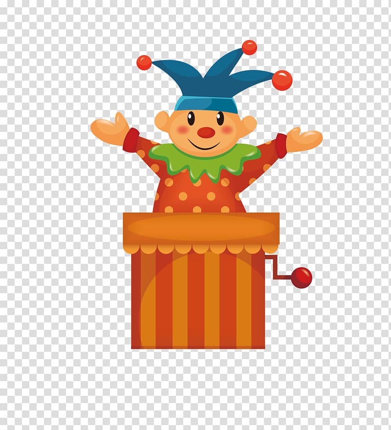 Clown Circus Sticker, Circus clown creative toys transparent background PNG clipart