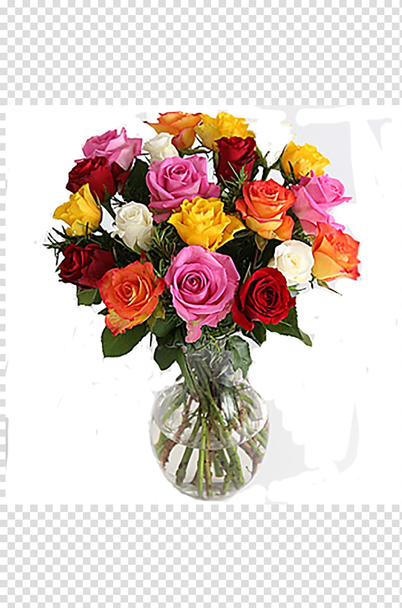 Flower bouquet Rose Transvaal daisy Flower delivery, rose bouquet transparent background PNG clipart