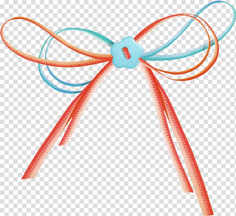 Shoelace knot Ribbon , Color bow transparent background PNG clipart
