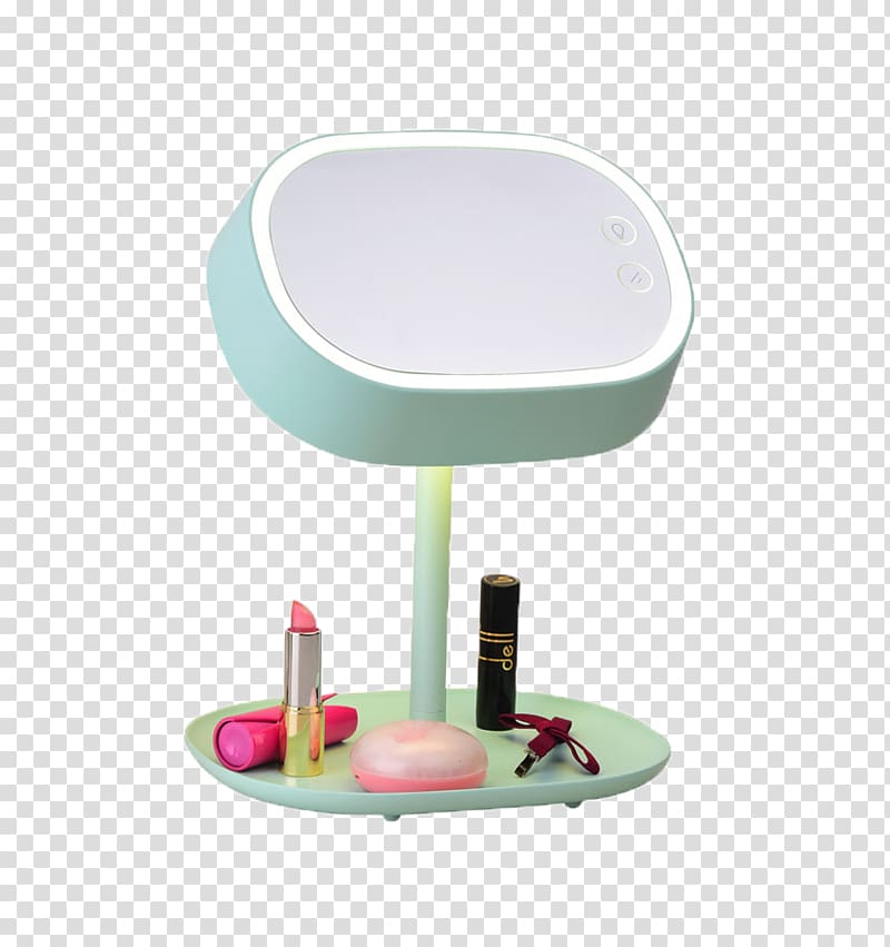 Light Table Mirror Lampe de bureau, Mirror Lamps transparent background PNG clipart