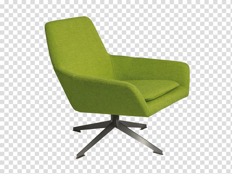 Wing chair Fauteuil Armrest Foot Rests, Green Armchair transparent background PNG clipart