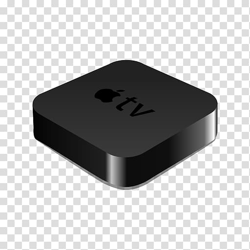 Apple TV (3rd Generation) iTunes Remote Television, Apple TV transparent background PNG clipart