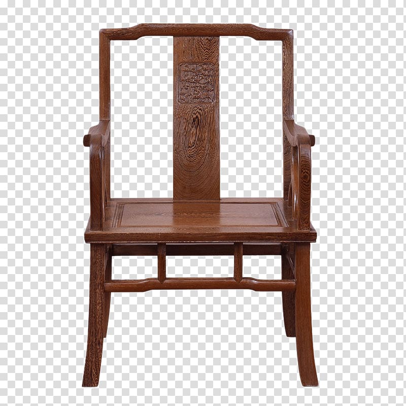 Chair Table Bamboo Furniture, High bamboo chair armrest transparent background PNG clipart
