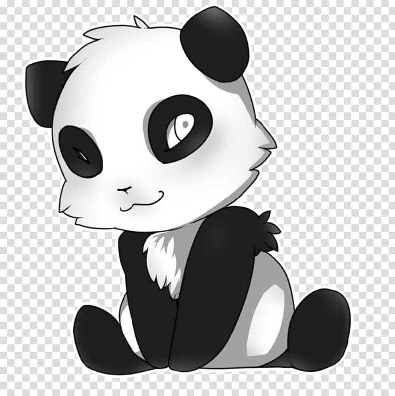 Giant panda Drawing Manga Chibi Cartoon Characters Quiz, manga transparent background PNG clipart