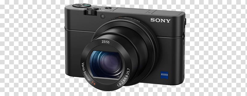 Point-and-shoot camera Sony 索尼 High-speed camera, vlogging transparent background PNG clipart
