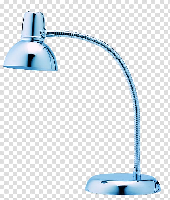 Lampe de bureau Google Blue Designer, Free blue table lamp creative pull material transparent background PNG clipart