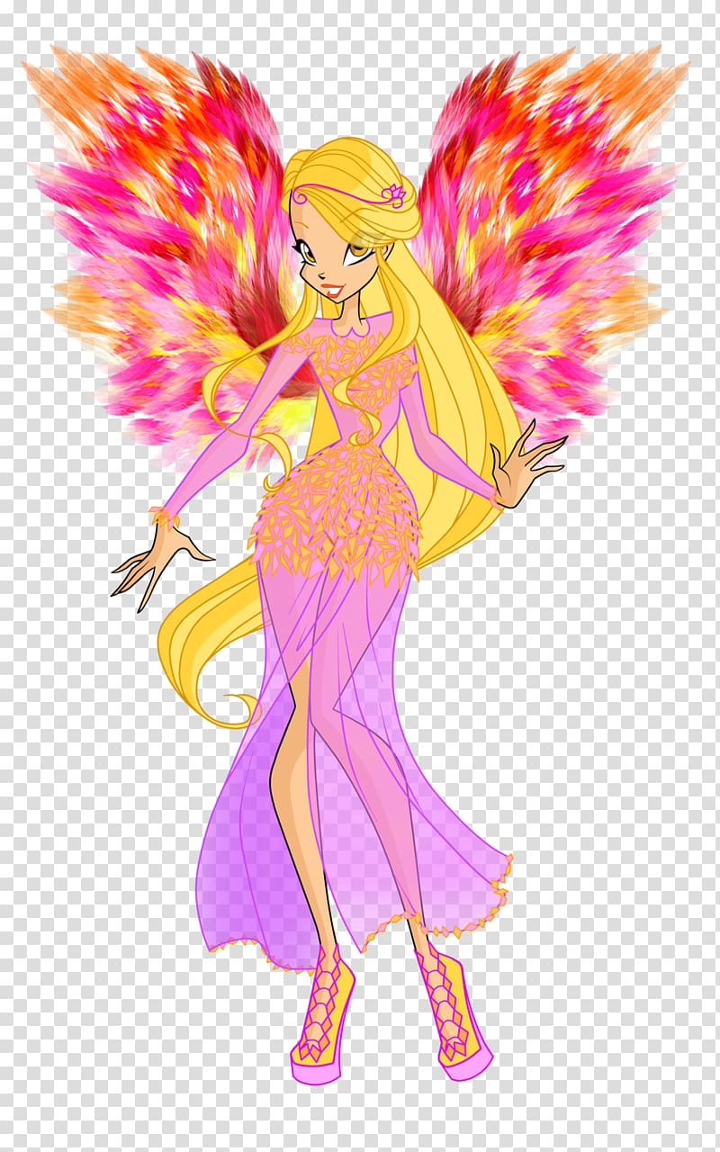 Stella Bloom Musa Tecna Winx Club, Season 6, in full bloom transparent background PNG clipart