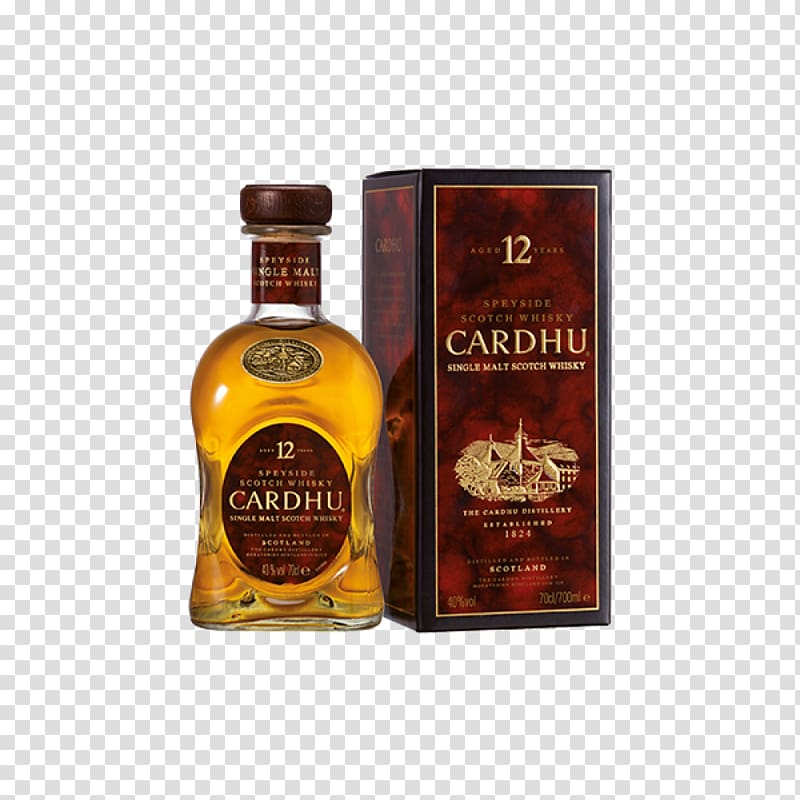 Cardhu distillery Whiskey Scotch whisky Speyside single malt Single malt whisky, drink transparent background PNG clipart