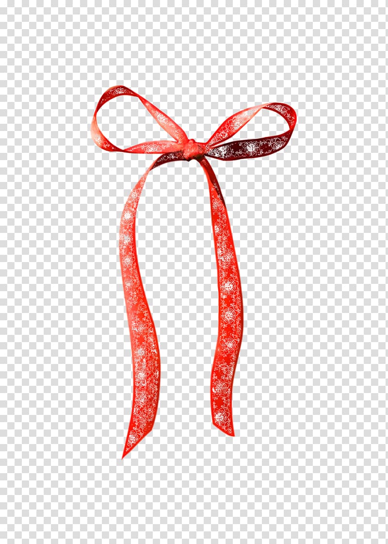 Ribbon Shoelace knot Purple Red, Red dot bow transparent background PNG clipart