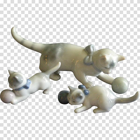 Cat Figurine Porzellanfabrik Metzler & Ortloff Kitten Porcelain, Cat transparent background PNG clipart