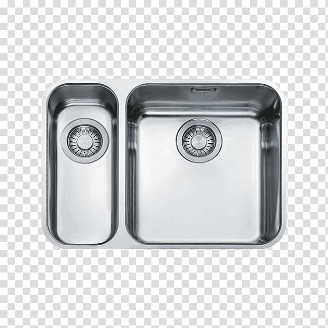 kitchen sink Franke Bowl Stainless steel, sink transparent background PNG clipart