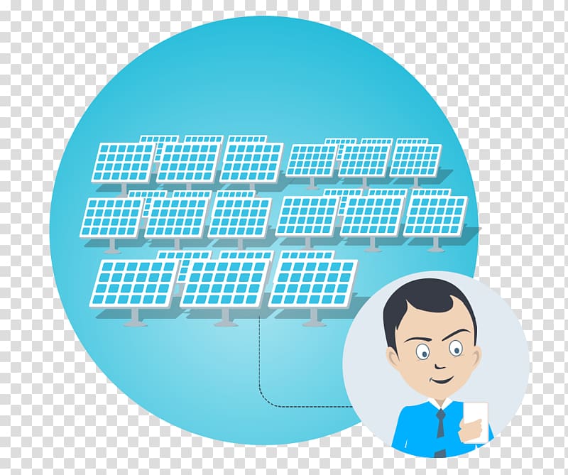 Solar power voltaic power station Smooth Plant Logo, solar farm transparent background PNG clipart