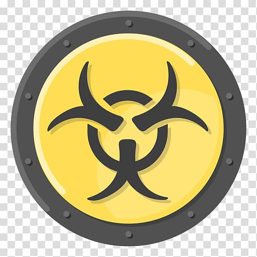 Biological hazard Hazard symbol Biological agent Sign, others transparent background PNG clipart