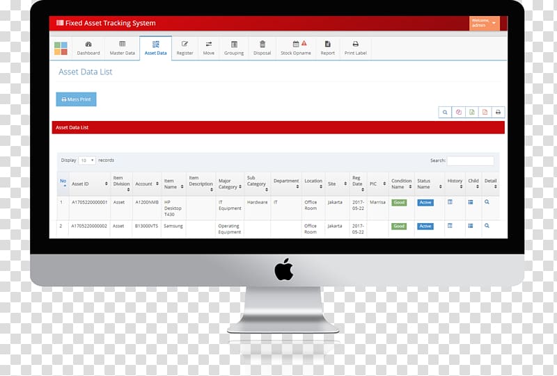 Computer program Fixed assets management Software asset management, Asset Tracking transparent background PNG clipart