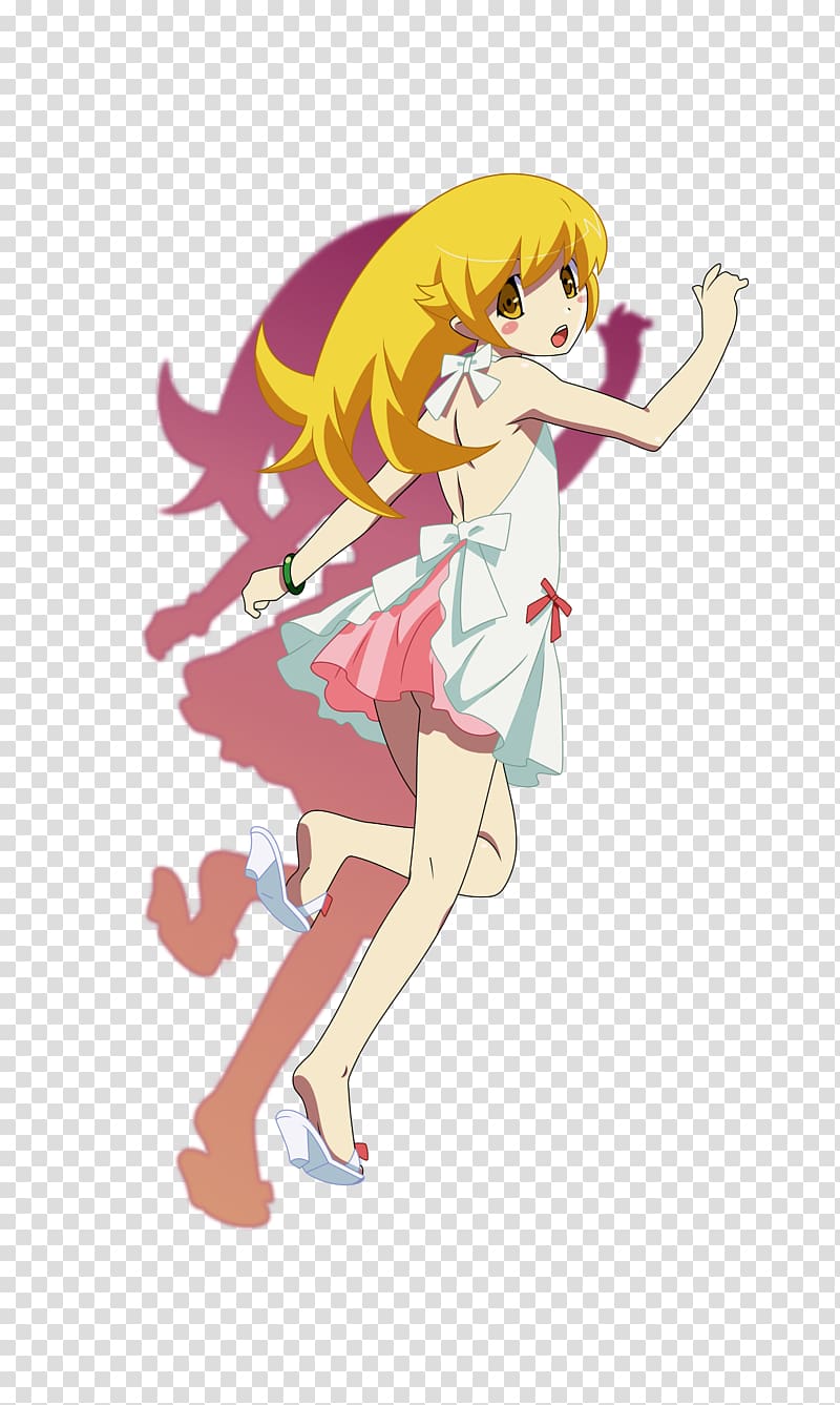 Nekomonogatari Nisemonogatari Koimonogatari Tsukimonogatari Monogatari Series, Chibi transparent background PNG clipart